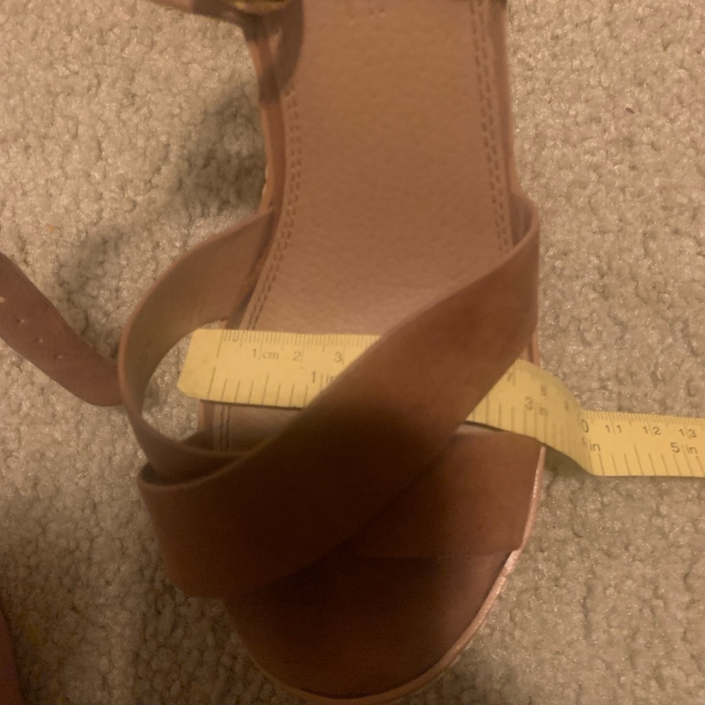 ASOS Talia High Wedges Size 6/6.5 Wide Fit - Picture 8 of 8